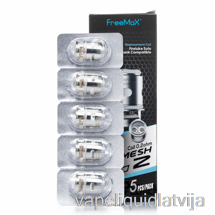 Freemax Fireluke Solo Fl Mesh Rezerves Spoles 0,2ohm Fl2 Mesh Coils Vape šķidrums